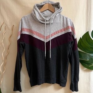 Betsey Johnson Performance Hooded Pullover Sweater Size M